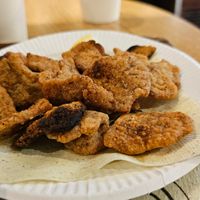 chicken skin at Plant Based Tokyo in Tokyo