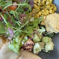Mixed salad   at Little Green Refills in Abergavenny
