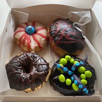 Halloween 🍩 at Delish Vegan Doughnuts - Malasaña in Madrid