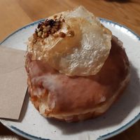 Cheesecake doughnut at Delish Vegan Doughnuts - Malasaña in Madrid
