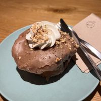 rocher donut  at Delish Vegan Doughnuts - Malasaña in Madrid