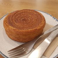 Croissant roll at Delish Vegan Doughnuts - Malasaña in Madrid