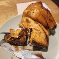 Babka filled with hazelnut at Delish Vegan Doughnuts - Malasaña in Madrid