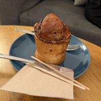 Baklava relleno at Delish Vegan Doughnuts - Malasaña in Madrid