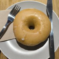 Donut clásico at Delish Vegan Doughnuts - Malasaña in Madrid