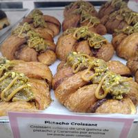 Pistachio croissants  at Delish Vegan Doughnuts - Malasaña in Madrid
