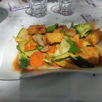 Tofu con verduras at Koi in Talavera De La Reina