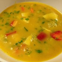 soup at Catering Raw.z in Bucharest