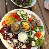 Vegane Brettljause  at Trapl Weingut in Lemsitz