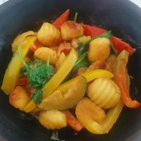 Gnocchi mit Salbeibutter und Kokosmilch at Zimtzicke in Munich