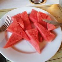 Frische Melone! 🍉 at  China Restaurant Atlantik in Zinnowitz