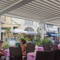 Gorgeous outdoor seating! at Bar Il Gabbiano in Capri