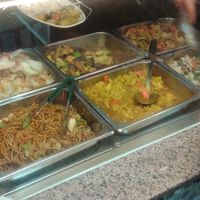 Food counter... at Delicious Vegetarian in New Territories