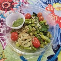 Mung bean pasta at RAWGIRLS Downtown in Memphis