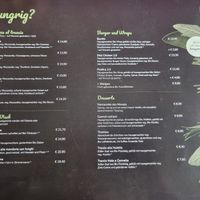 Speisekarte 2 at Vegitalian in Salzburg
