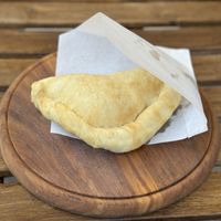 Panzerotto  at Vegitalian in Salzburg