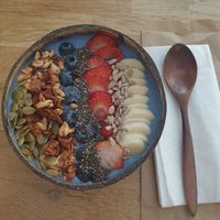 Espirulina Bowl at Tinobu in Valencia