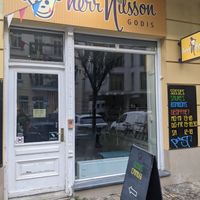 Outside of Herr Nilsson at Herr Nilsson GODIS in Berlin