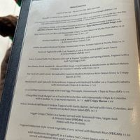 Menu 2024   at Sea Shanty  in Holyhead