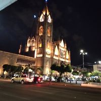 Nice view on the temple at Alta Fibra in Guadalajara