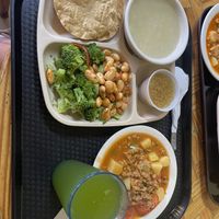 All vegan, a lot of food we could have shared and ordered a couple of vegan tacos   at Alta Fibra in Guadalajara