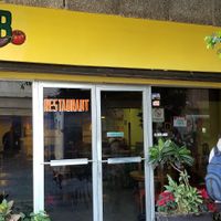 Restaurant front doesn't show name.  at Alta Fibra in Guadalajara