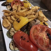 Vegan platter   at Pingouino in Paphos