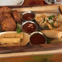 Vegan starter for 2 to share  at Thaikhun in Gateshead