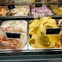 Flavors at Madonna Gelateri in Girona