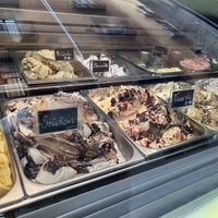 Large selection of flavors  at Madonna Gelateri in Girona