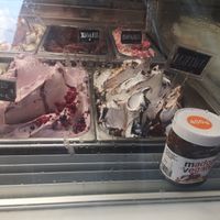 Including vegan Nutella flavour at Madonna Gelateri in Girona