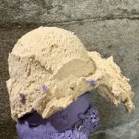 Caramel and grape  at Madonna Gelateri in Girona