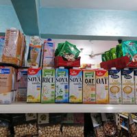 Plant milk at Sina Market in Dahab