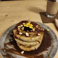 Pancake Caramel at Idem Con Patate in Turin