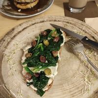Bruschettone cremoso at Idem Con Patate in Turin