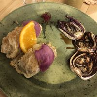  la cena non meritava proprio, bella al massimo da vedere  at Idem Con Patate in Turin