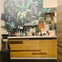 The cocktail bar   at Idem Con Patate in Turin