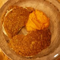 Lentil crepes #Veganuary at Idem Con Patate in Turin