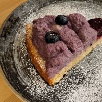 Cake with ricotta at Idem Con Patate in Turin