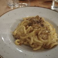 Carbonara at Idem Con Patate in Turin