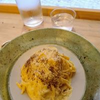 Carbonara at Idem Con Patate in Turin