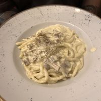 Carbonara  at Idem Con Patate in Turin
