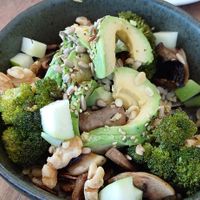 Green Bowl at Okapi Grill in Menorca