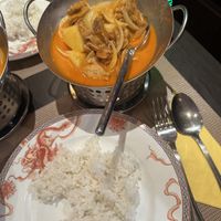 Vegan massaman curry   at Phutakun in Amsterdam