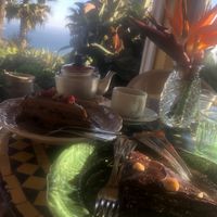 Pecan and chocolate cake   at Moinho Dom Quixote in Colares