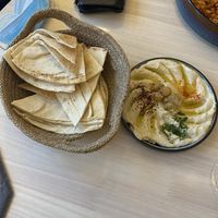 Hummus at Baladi in Brussels