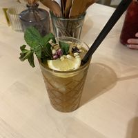 Yasmina iced tea  at Baladi in Brussels