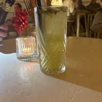 Cocktail with anis  at Baladi in Brussels