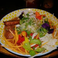 Bowl of soup at Casa Jasmine in San Cristobal De Las Casas