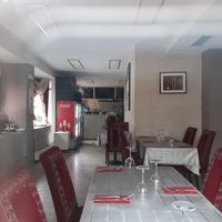 Interior (when closed) at Mirch & Masala in Zurich